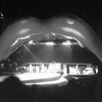 The iconic Rolling Stones lips stage at Knebworth '76
