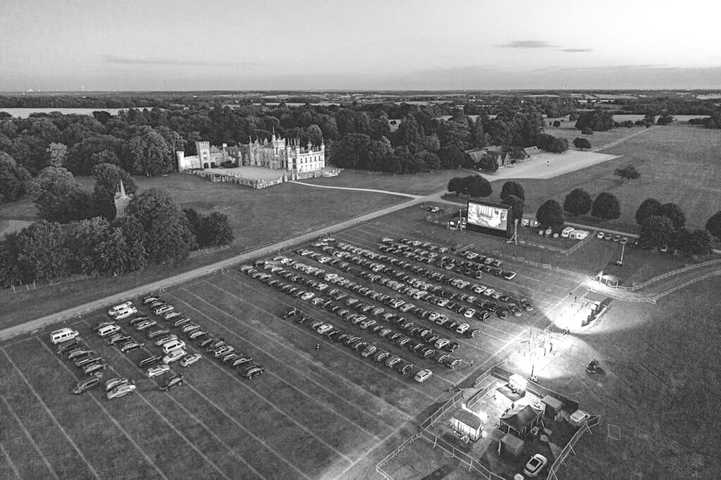 Luna Drive-In Cinema at Knebworth House