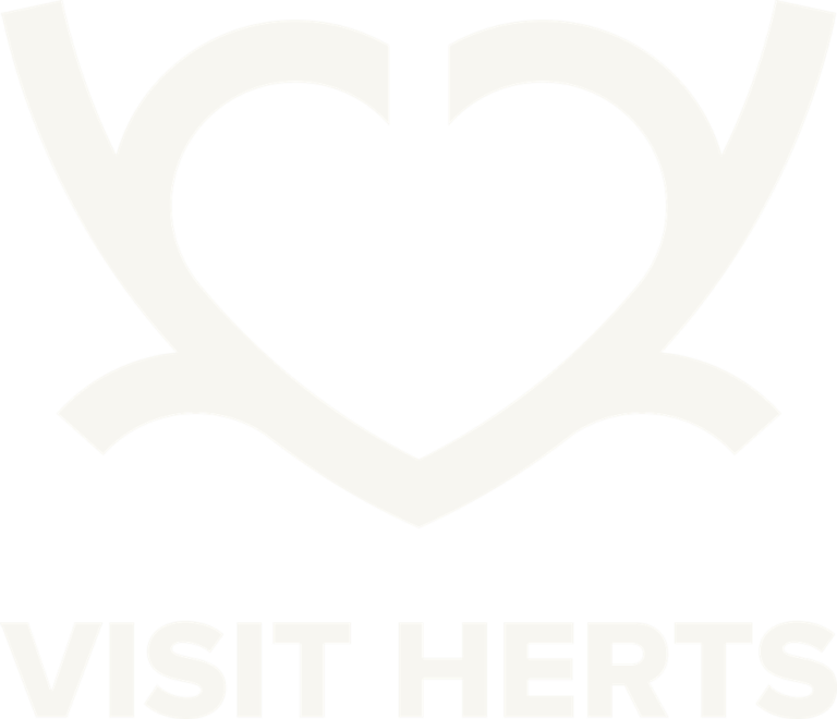 Visit Herts logo on Knebworth house footer